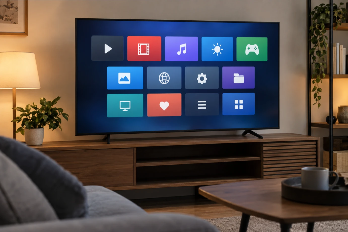Applications IPTV disponibles sur une Smart TV