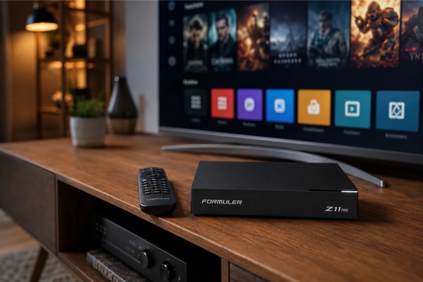 Boitier Formuler 11 avec son abonnement Diablo IPTV
