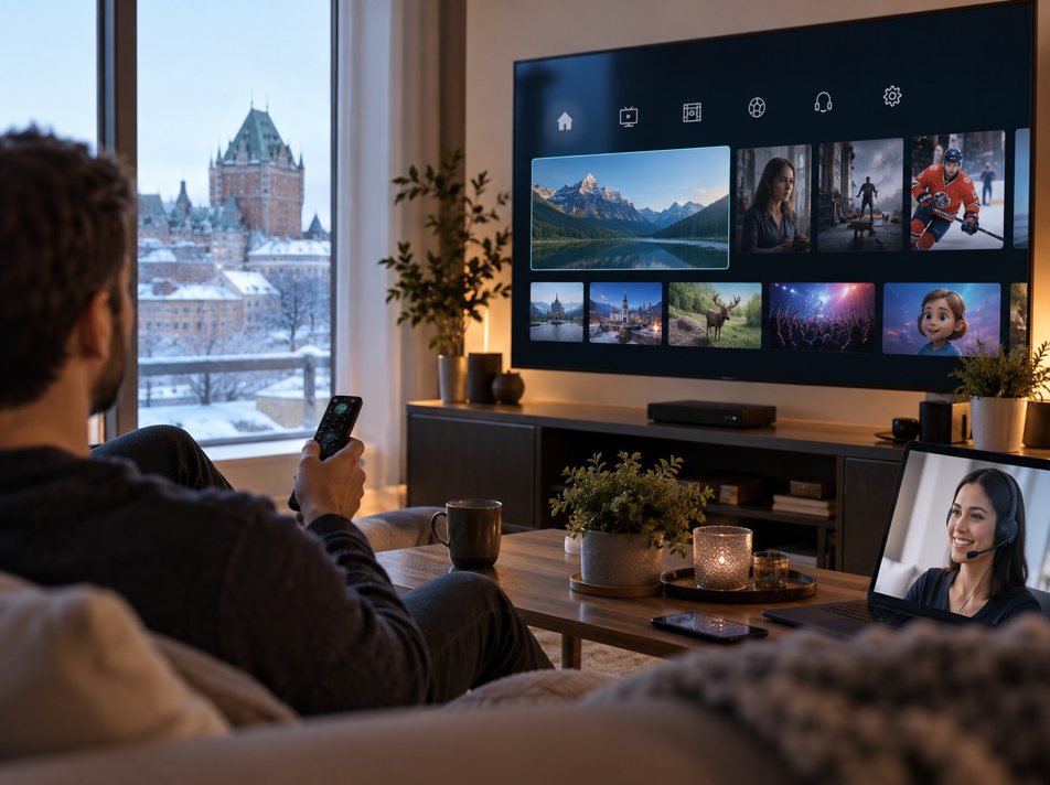 Support client d’un revendeur Diablo IPTV Québec